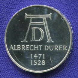 ФРГ 5 марок 1971 500 лет со дня рождения Альбрехта Дюрера 