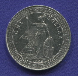 Англия 1 доллар 1902 UNC 