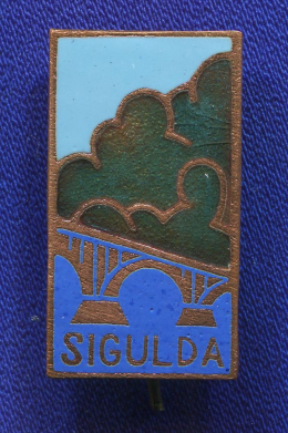 Значок «Sigulda» Латунь Булавка