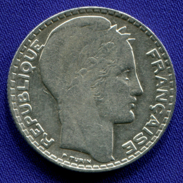Франция 10 франков 1933 XF 