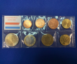 Набор монет Люксембурга EURO /  8 монет микс / UNC