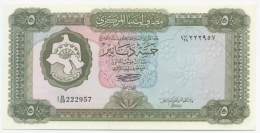 Ливия 5 динаров 1972 UNC
