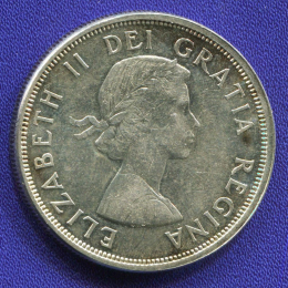 Канада 1 доллар 1964 UNC 100 лет Квебекской конференции в Шарлоттауне 
