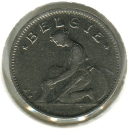 Бельгия 50 сантимов 1923 #88