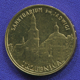 Польша 2 злотых 2009 UNC Тшебница 