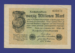 Германия 20000000 марок 1923 VF+
