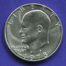 США 1 доллар 1971 Proof Доллар Эйзенхауэра