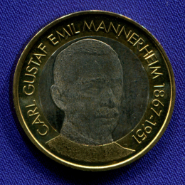 Финляндия 5 евро 2017 UNC Карл Маннергейм 