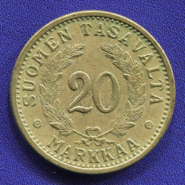 Финляндия 20 марок 1937 XF 