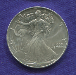 США 1 доллар 1995 UNC Шагающая свобода