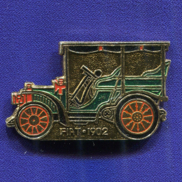 Значок «FIAT-1902» Алюминий Булавка
